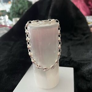 Elegant 925 Sterling Silver Chain Bracelet